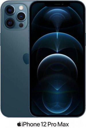 אייפון Apple iPhone 12 Pro Max 128GB צבע כחול - שנה אחריות יבואן רשמי - ללא מטען וללא א