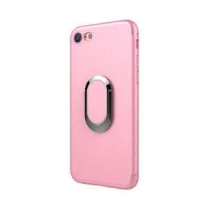 Bakeey&trade; 360&deg; Adjustable Metal Ring Kickstand Magnetic Frosted Soft TPU Case for iPhone 6Plus 6sPlus