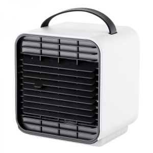 IPRee&reg; Portable Mini Air Cooler Fan Air Conditioniner USB LED Desktop Wind Cooling Fan Anion Purifier Humidifier